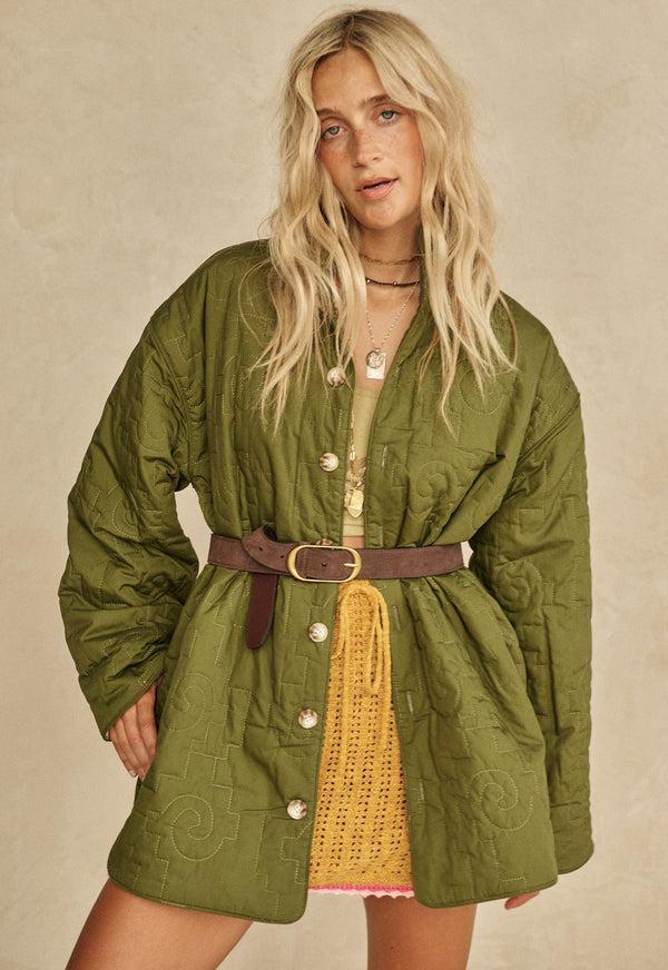 spell Valley Quilted Reversible Jacket