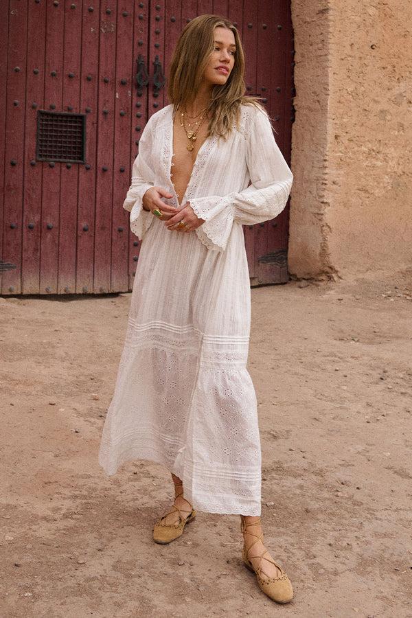 Spell Whimsy Garden Lace Gown