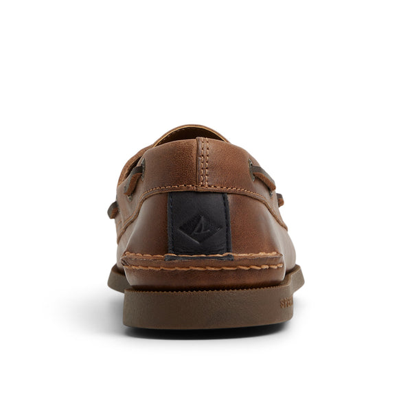 Sperry Top Sider Authentic Original™ 2-Eye Cross Lace Boat Shoe Black