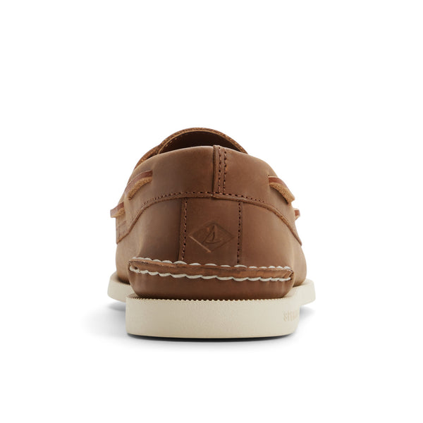 Sperry Top Sider Authentic Original™ 2-Eye Cross Lace Boat Shoe Black