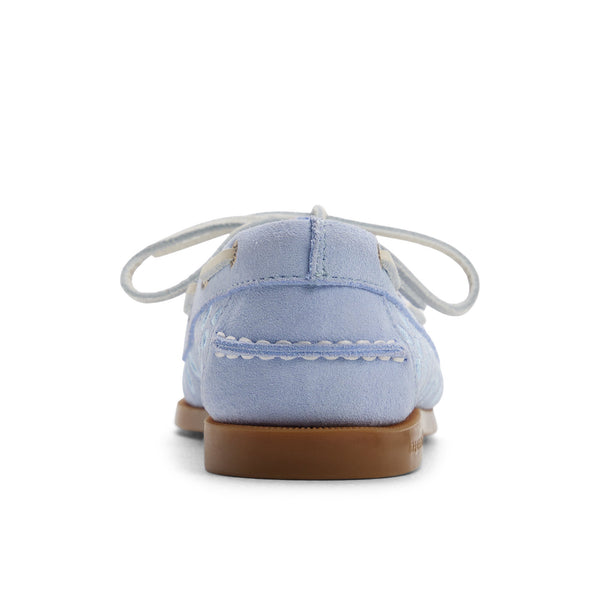 Sperry Top Sider Authentic Original™ 2 Eye Embroidered Boat Shoe Cream