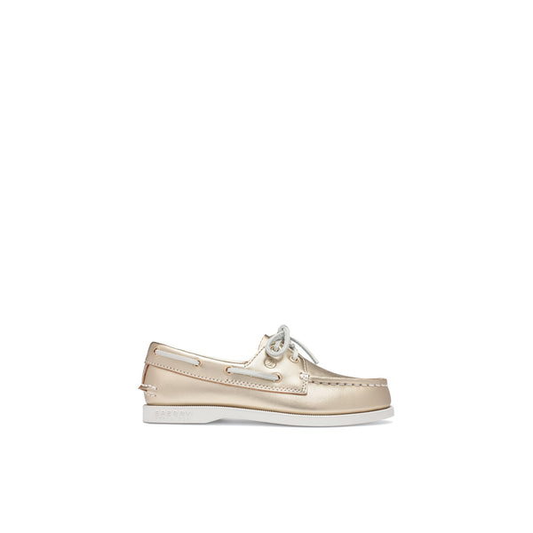sperry top sider Authentic Original™ 2-Eye Junior Boat Shoe Gold