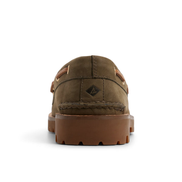 Sperry Top Sider Authentic Original™ 2-Eye Lug Boat Shoe Light Beige