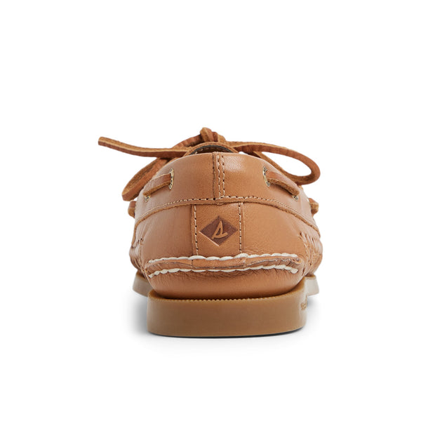Sperry Top Sider Authentic Original™ 2 Eye Woven Boat Shoe Tan