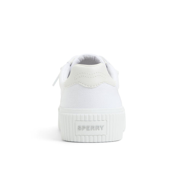 Sperry Top Sider Bermuda Lace To Toe Platform Sneakers White