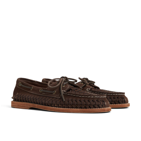 Sperry Top Sider Gold Cup™ Authentic Original™ 2-Eye Woven Boat Shoe Tan