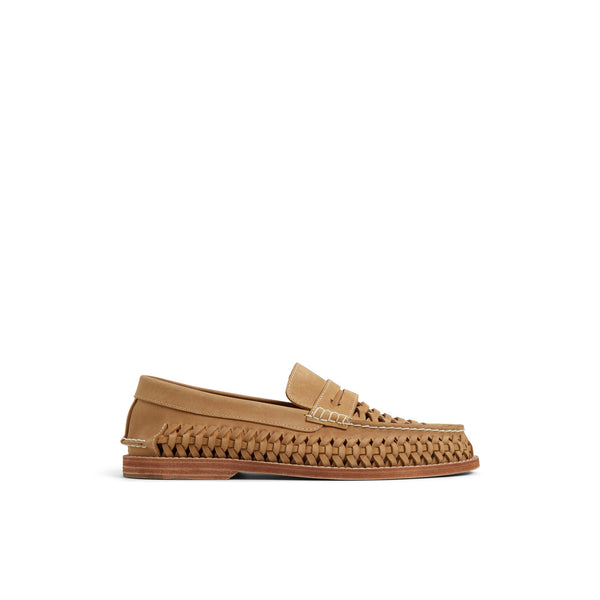 sperry top sider Gold Cup™ Woven Penny Loafer Tan