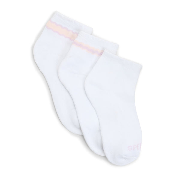 sperry top sider Ladies 3-pack Ankle Socks Blue combo