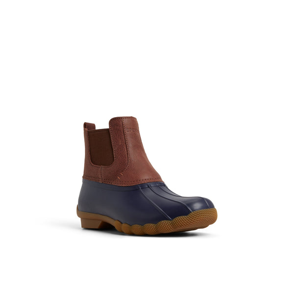 Sperry Top Sider Saltwater™ Duck Chelsea Boot Dark Brown