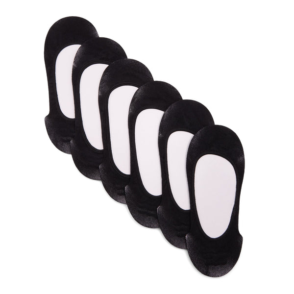 sperry top sider 6 Pack Micro Line Socks Black