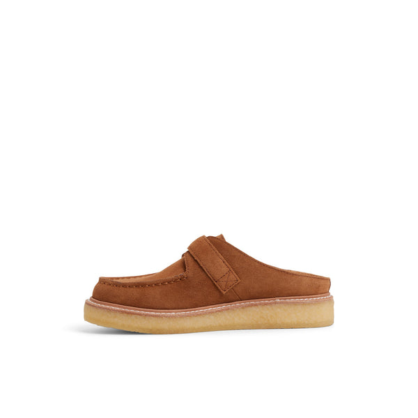 Sperry Top Sider Captain's Oxford Mule Tan