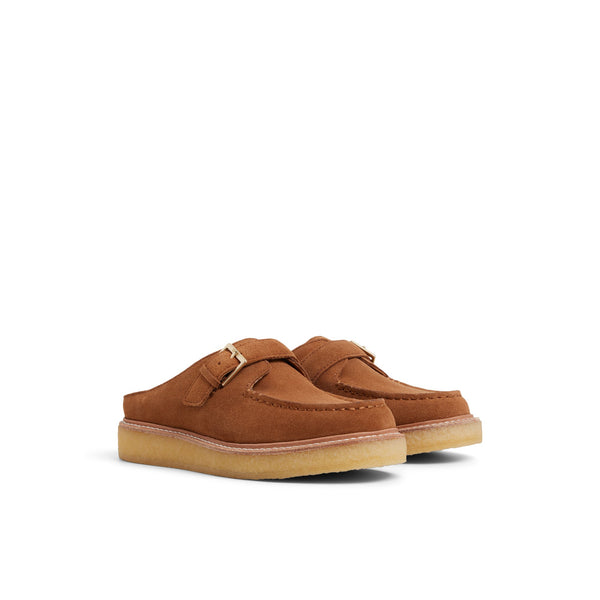 Sperry Top Sider Captain's Oxford Mule Tan