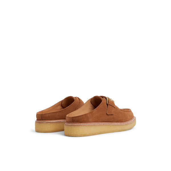 Sperry Top Sider Captain's Oxford Mule Tan