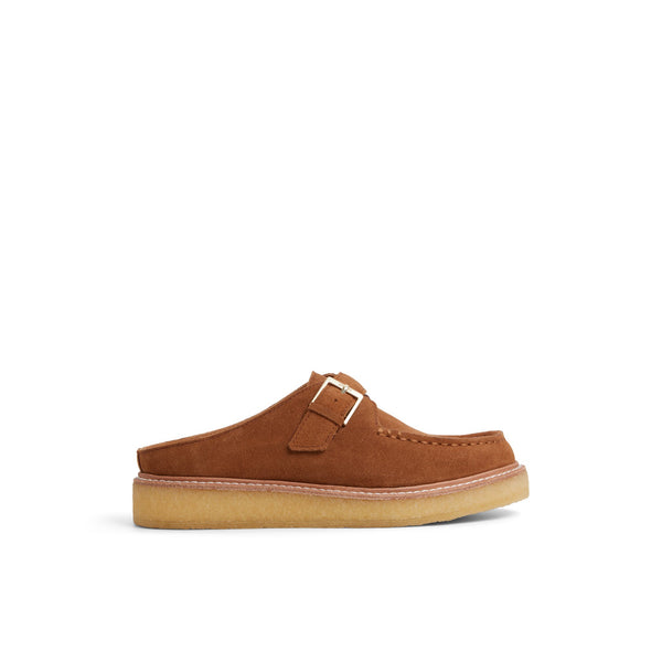 sperry top sider Captain's Oxford Mule Tan