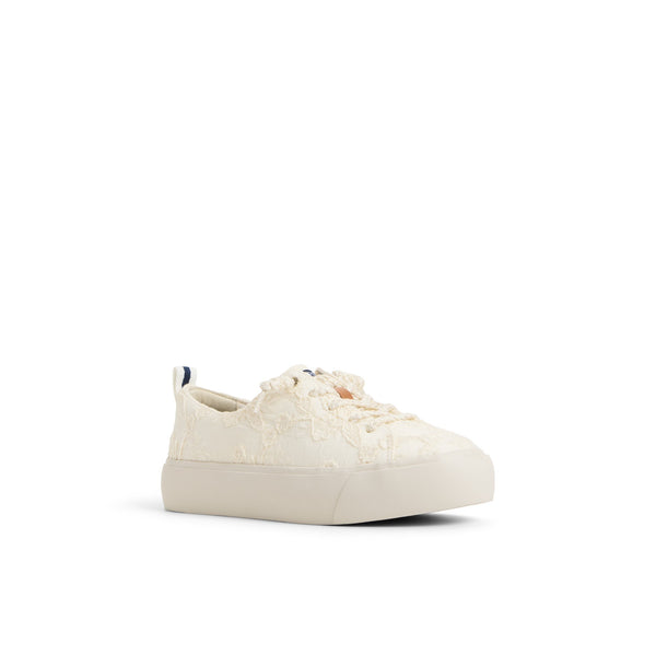 Sperry Top Sider Cove Lace To Toe Sneaker Cream