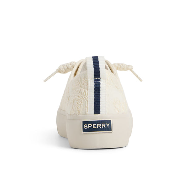 Sperry Top Sider Cove Lace To Toe Sneaker Cream