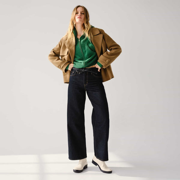 Sperry Top Sider Drizzle Chelsea Rain Boot Navy