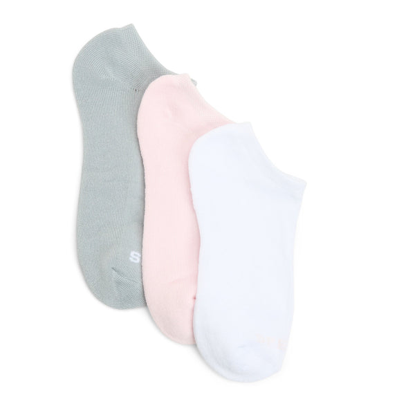 sperry top sider Ladies 3-Pack No-Show Socks White