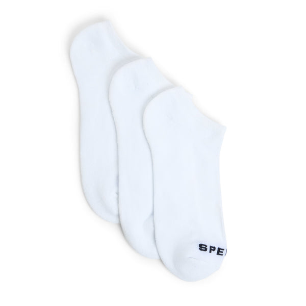 Sperry Top Sider Mens 3-Pack Ankle Socks Black