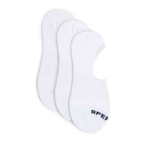 sperry top sider Mens 3-pack Arch Socks White