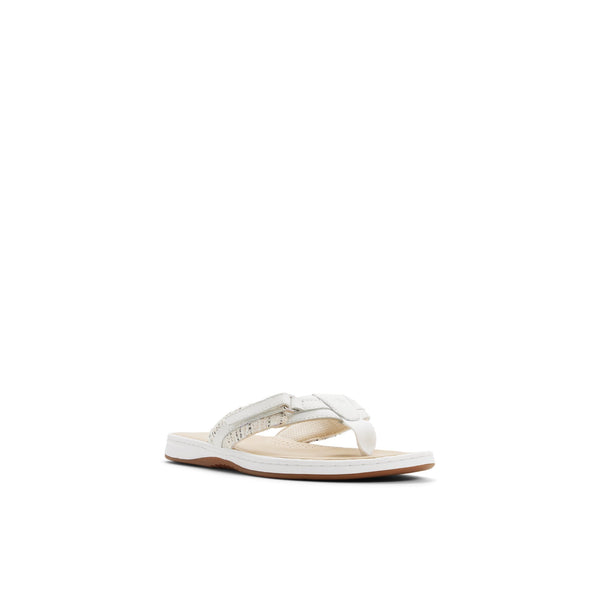 Sperry Top Sider Seafish 1 Thong Sandal Silver
