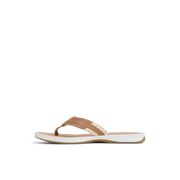 Sperry Top Sider Seafish 1 Thong Sandal Silver