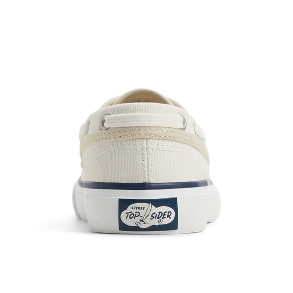 Sperry Top Sider Seamate Boat Shoe Sneaker Ecru