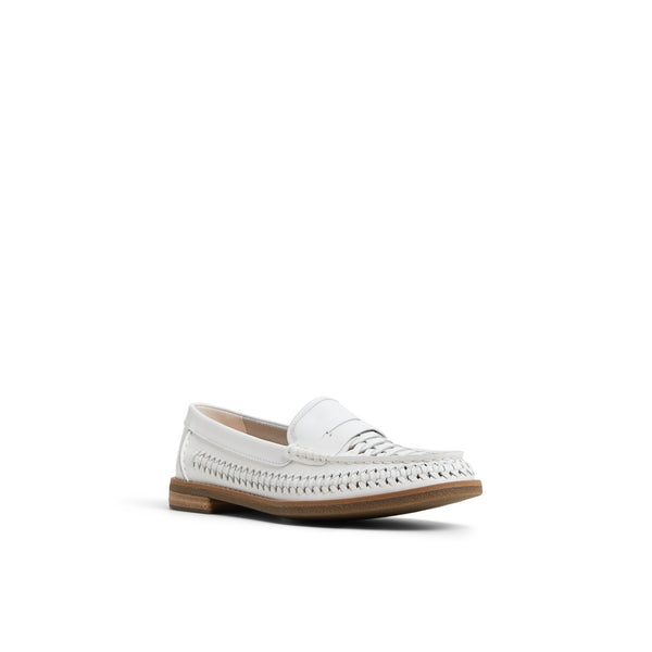 Sperry Top Sider Seaport Woven Loafer White