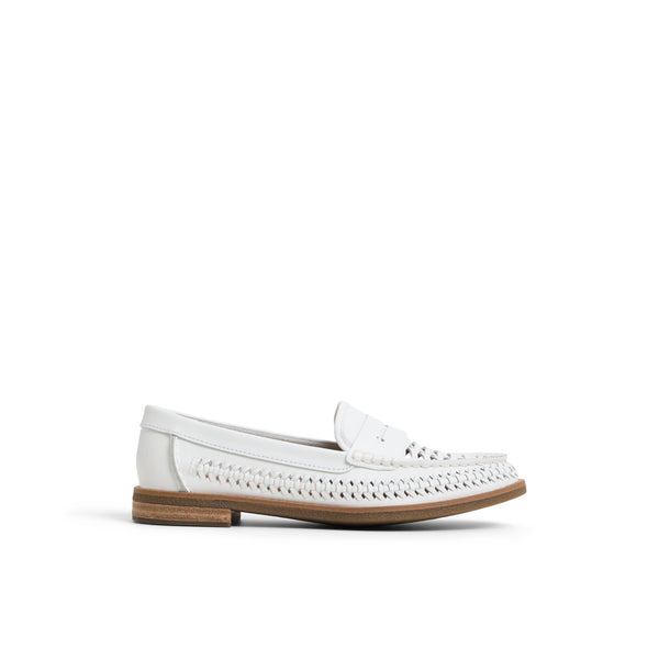 sperry top sider Seaport Woven Loafer White
