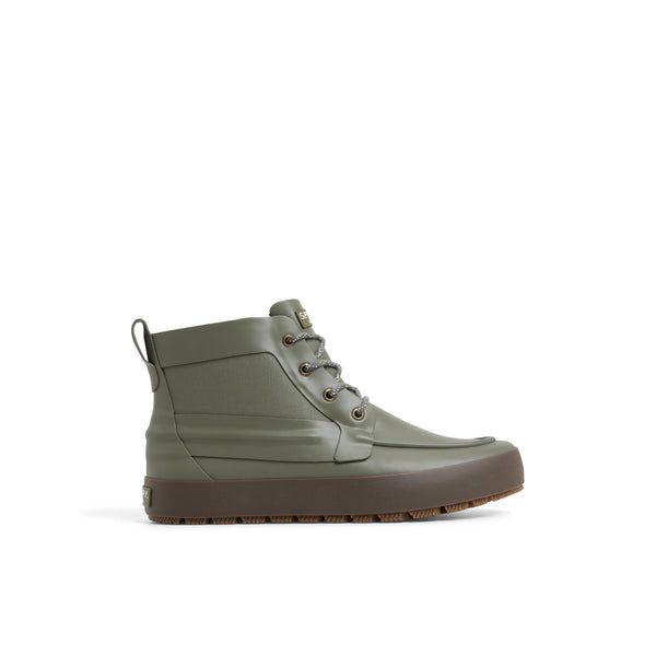 sperry top sider Sleek Lace Up Boot Olive