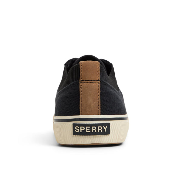 Sperry Top Sider Striper II Knit Sneaker Black