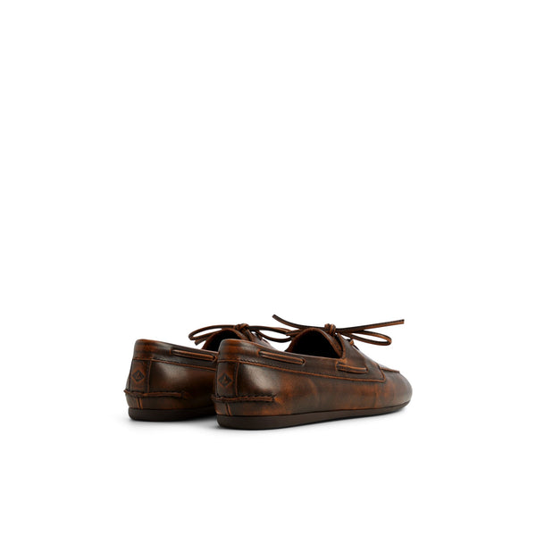 Sperry Top Sider Sperry X Aritzia Slim Boat Shoe Dark Brown