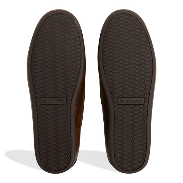 Sperry Top Sider Sperry X Aritzia Slim Boat Shoe Dark Brown