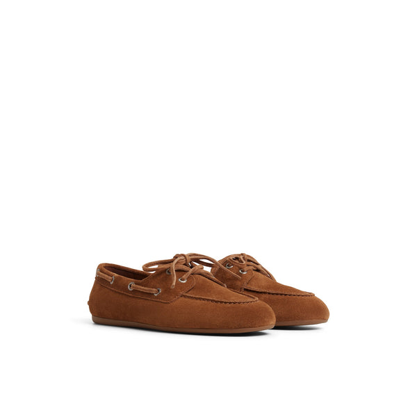 Sperry Top Sider Sperry X Aritzia Slim Boat Shoe Dark Brown