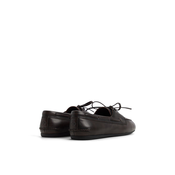 Sperry Top Sider Sperry X Aritzia Slim Boat Shoe Dark Brown