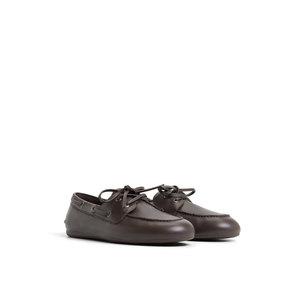 Sperry Top Sider Sperry X Aritzia Slim Boat Shoe Dark Brown