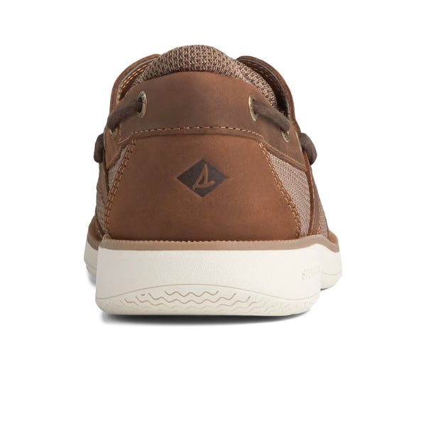 Sperry Top Sider Surveyor 2-Eye Boat Shoe Dark Brown