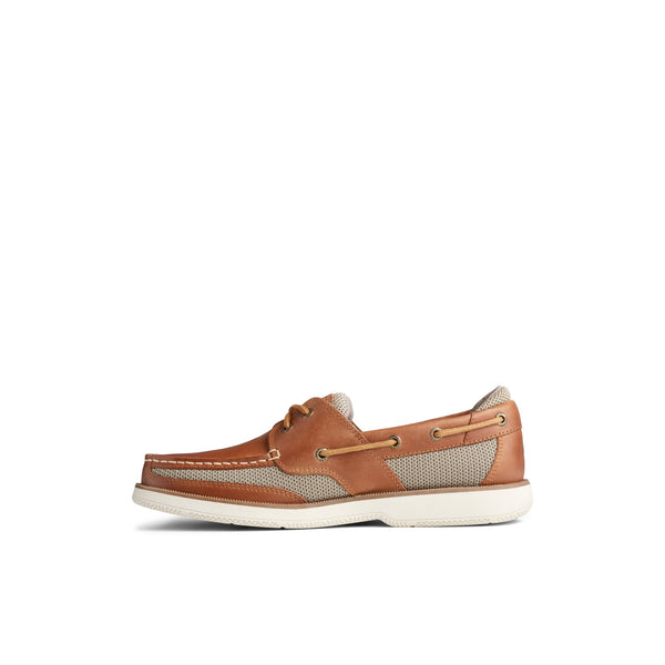 Sperry Top Sider Surveyor 2-Eye Boat Shoe Dark Brown