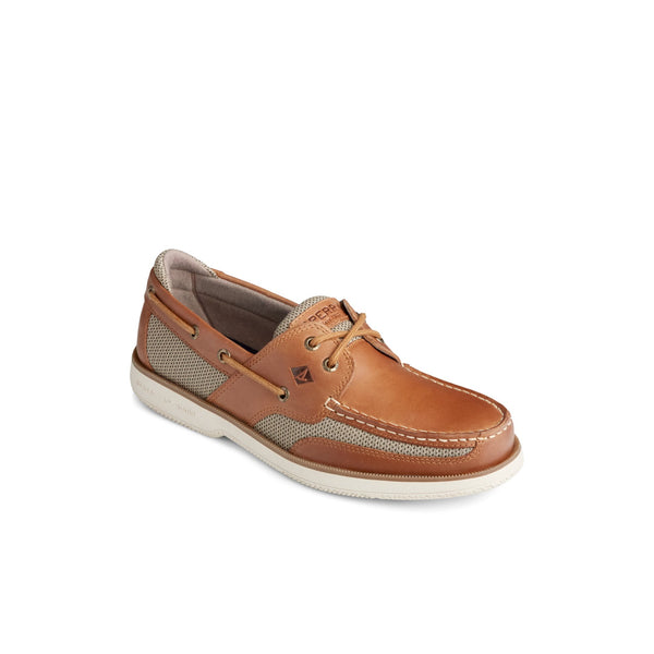 Sperry Top Sider Surveyor 2-Eye Boat Shoe Dark Brown