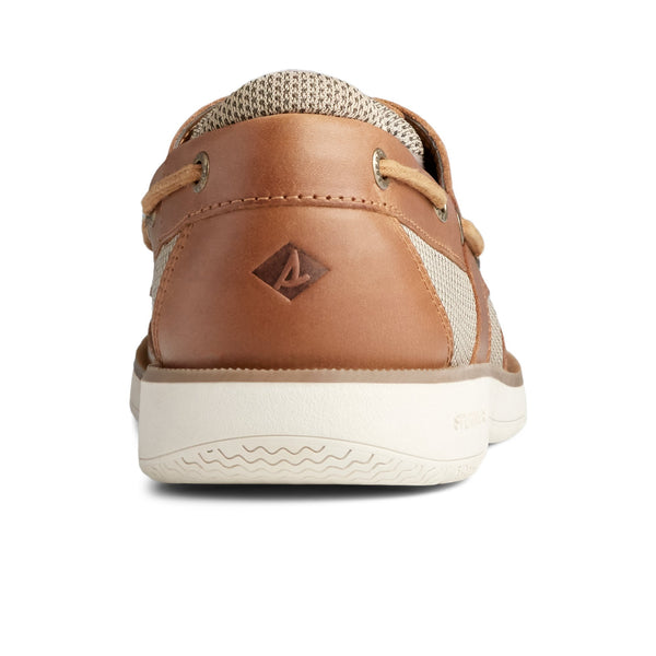 Sperry Top Sider Surveyor 2-Eye Boat Shoe Dark Brown