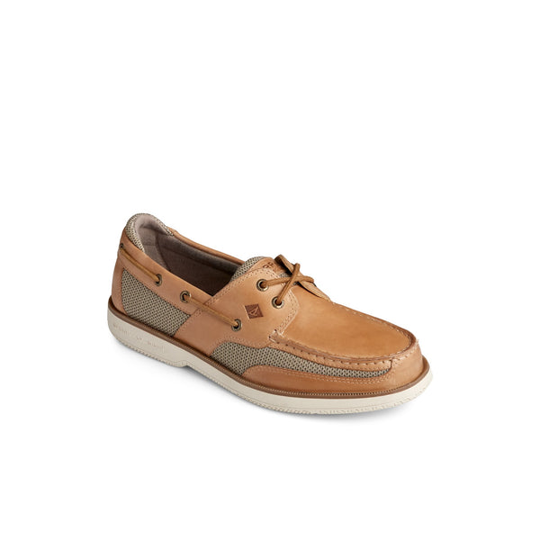 Sperry Top Sider Surveyor 2-Eye Boat Shoe Dark Brown