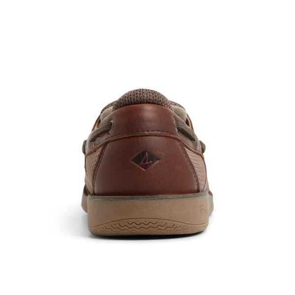 Sperry Top Sider Surveyor 2 Eye Boat Shoes Dark Brown