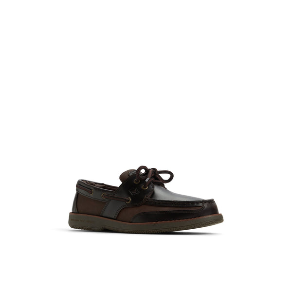 Sperry Top Sider Surveyor 2 Eye Boat Shoes Dark Brown