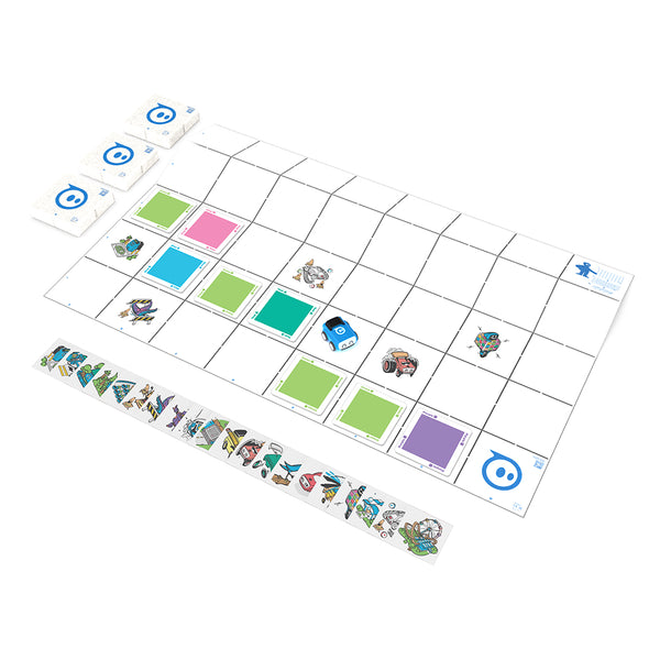 sphere indi Folding Code Mat & Stickers (4 Pack)