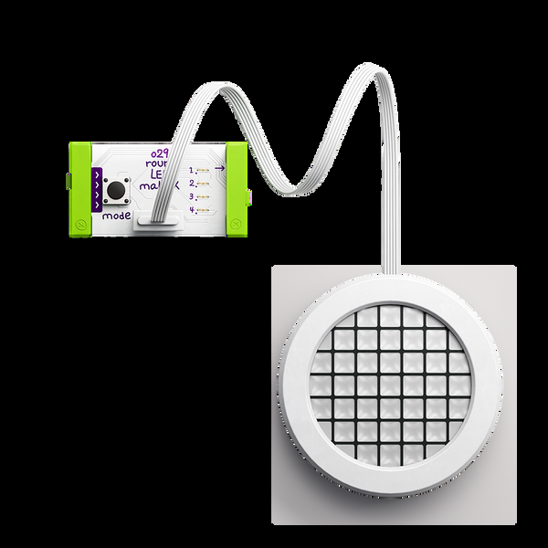 sphere littleBits o29 round LED matrix