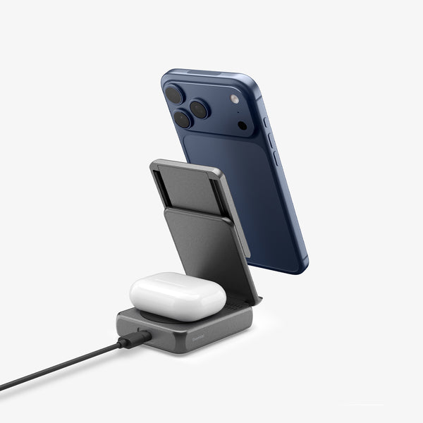 Spigen 2-in-1 Magnetic Wireless Charger | EF302MOQ (Mag Fit)