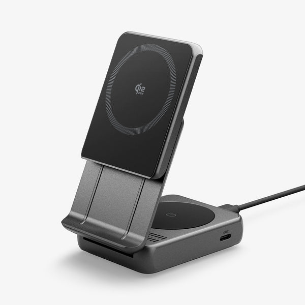 spigen 2-in-1 Magnetic Wireless Charger | EF302MOQ (Mag Fit)