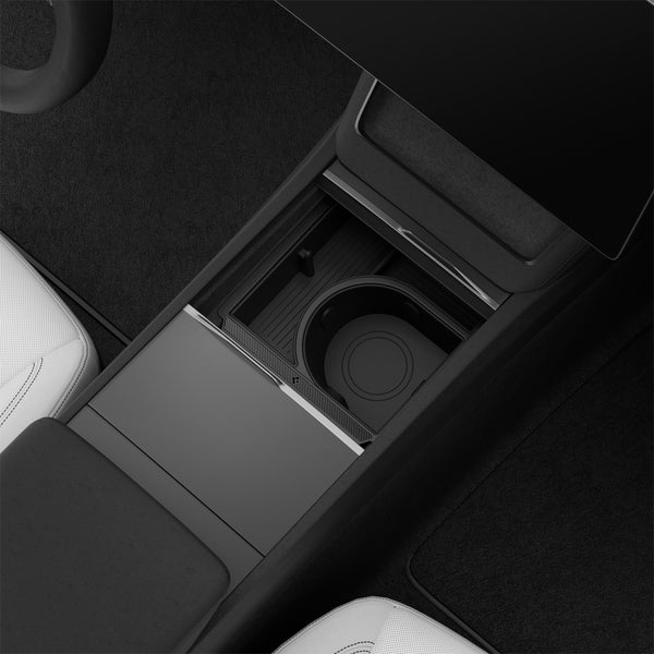 spigen Sliding Center Console Organizer with Bottle Holder | TO220SC