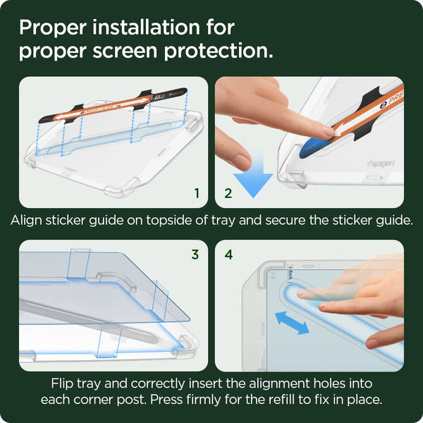 Spigen GLAS.tR EZ Fit | Anti-Glare Refill
