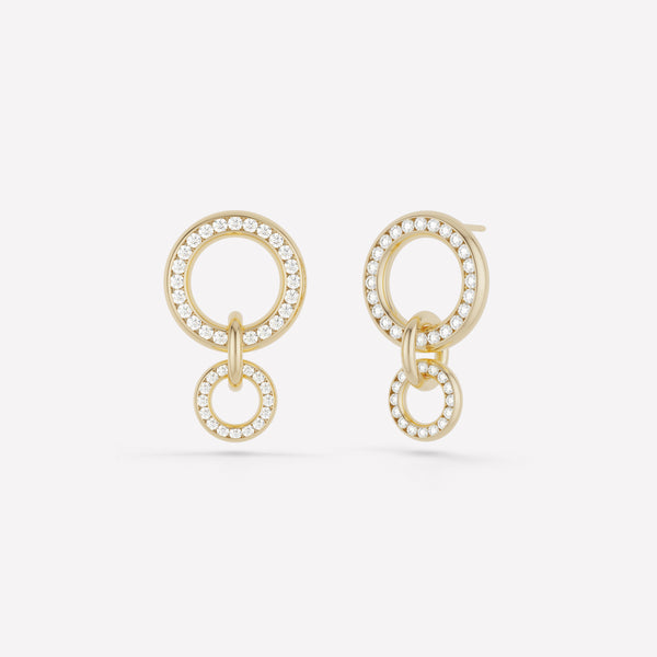 spinelli kilcollin Canis Pavé Earrings